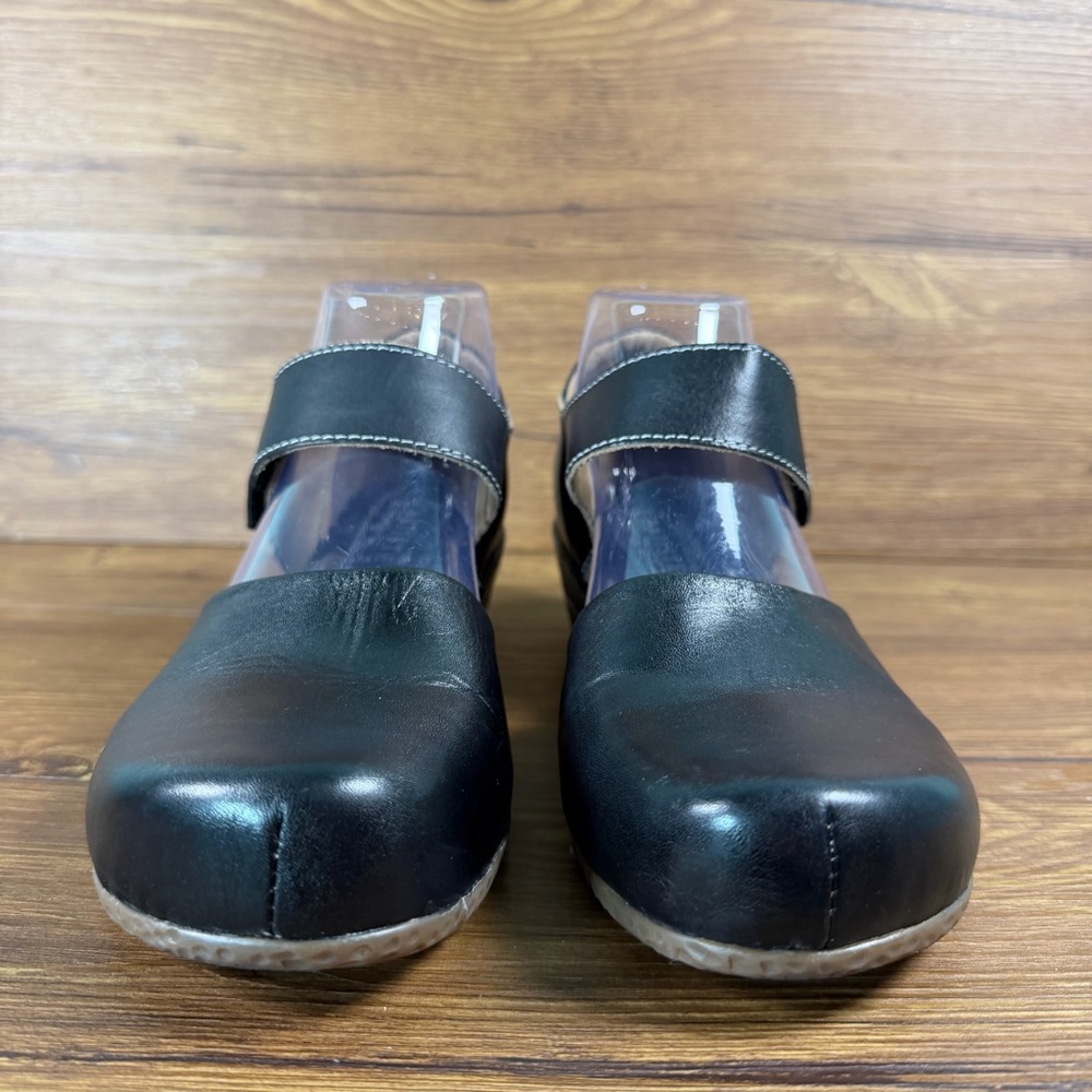 L’Artiste Sprint Step ‘Gloss’ Mary Jane Wedge Shoe Black Women’s Size 9 (40) - Picture 6 of 12